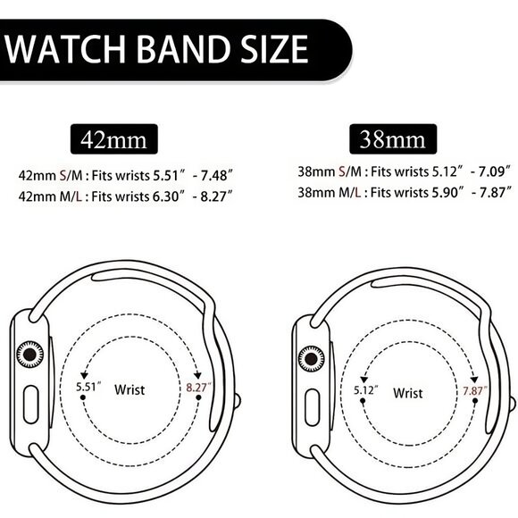 NEW[BAND] P-Green Sport Silicone For Apple Watch - Picture 3 of 3